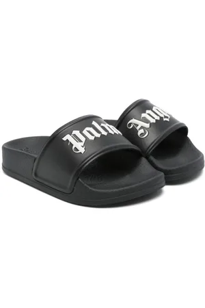 Palm Angels Sandalias con logo en relieve