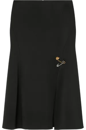 VERSACE Falda midi Safety Pin
