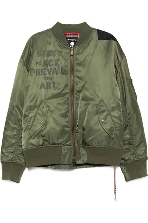 MASTERMIND Chaqueta bómber con cremallera
