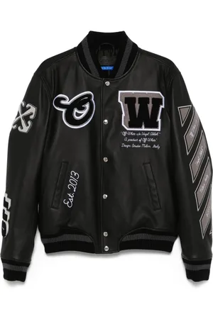 OFF-WHITE Chaqueta bómber Full Leather