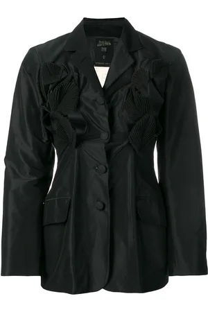 Jean Paul Gaultier Chaqueta con aplique de hojas de 1991