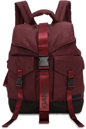 Ganni Mochila con hebilla