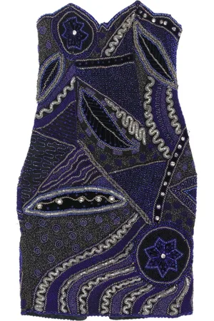 A.N.G.E.L.O. Vintage Cult Vestido con cuentas 1980