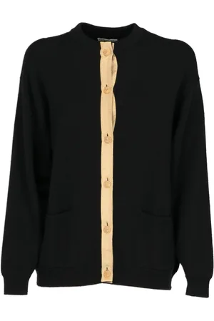 Saint Laurent Cárdigan de merino 1980