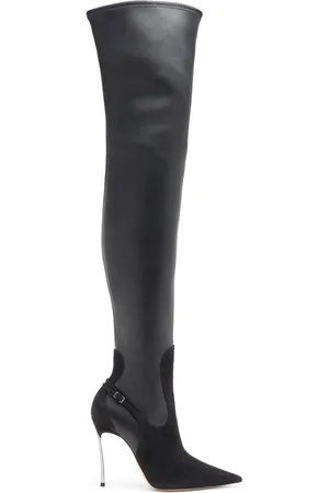 Casadei Botas Blade Double con tacón de 100 mm