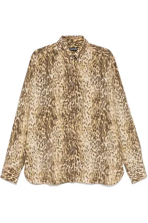 Tom Ford Camisa con animal print