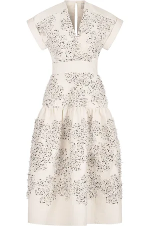 Silvia Tcherassi Vestido midi Metaponto
