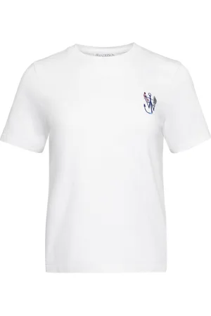 J.W.Anderson Camiseta con ancla bordada