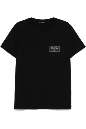Balmain Camiseta con etiqueta del logo
