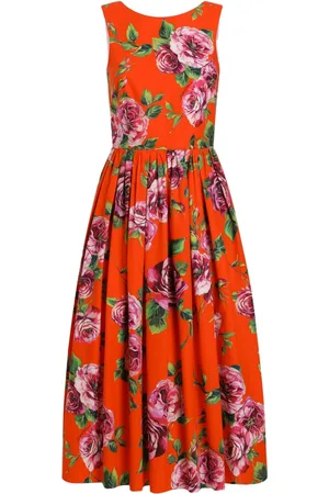 Dolce & Gabbana Vestido midi con estampado floral
