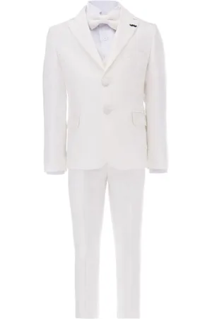 M. Moustache Traje de tres piezas con solapas de pico