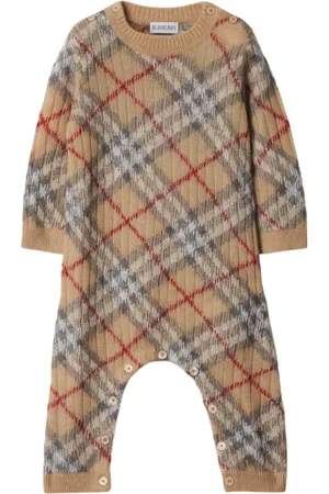 Burberry Pelele con motivo a cuadros