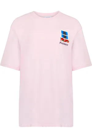 J.W.Anderson Camiseta con ventana bordada