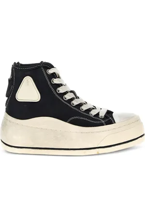 R13 Zapatillas con plataforma plana