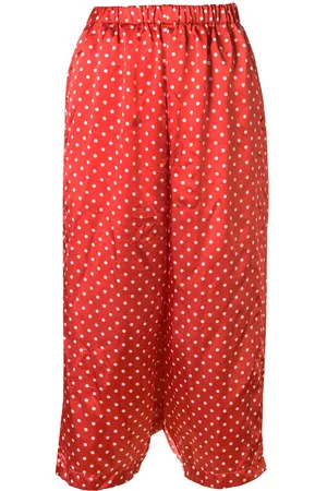 Comme des Garçons Pantalones Bermuda con motivo de lunares