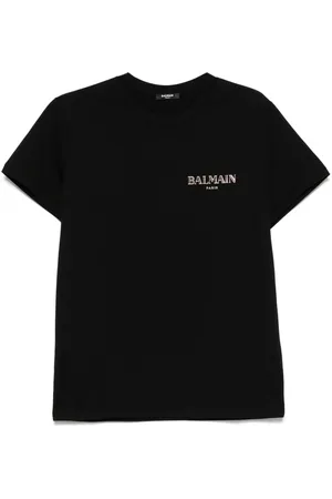 Balmain Camiseta con aplique del logo