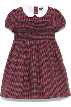 Ralph Lauren Vestido a cuadros tartán
