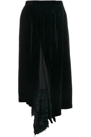 Comme des Garçons Pantalones capri asimétricos