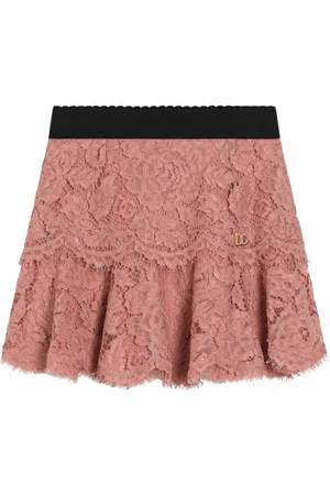 Dolce & Gabbana Falda corta de encaje