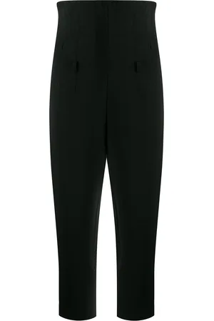 Comme des Garçons Pantalones capri de talle alto 1989