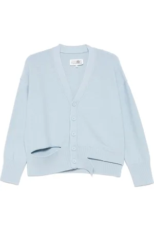 Maison Margiela Cárdigan con detalle de aberturas