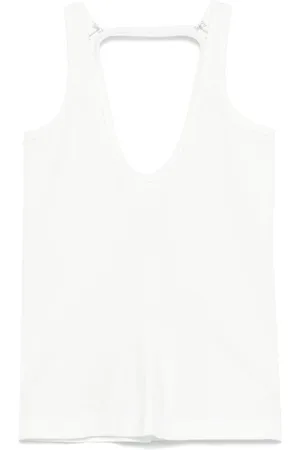 Maison Margiela Top sin mangas con tira
