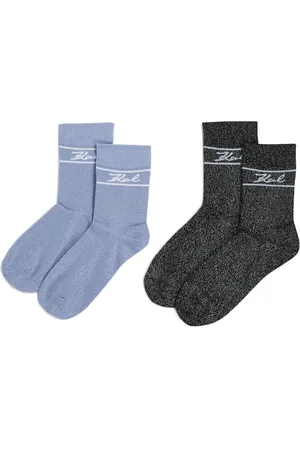 Karl Lagerfeld Pack de dos pares de calcetines K/Signature
