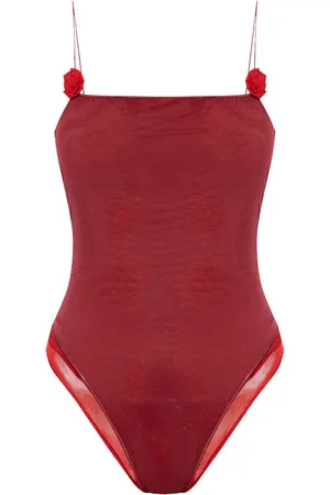 Oseree Bañador con aplique Lumière Rose