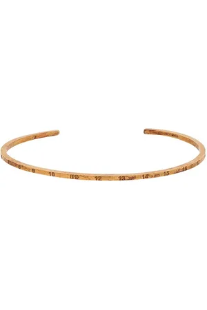 Maison Margiela Brazalete con números grabados