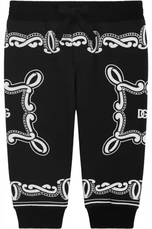 Dolce & Gabbana Pantalones de chándal con estampado de bandana