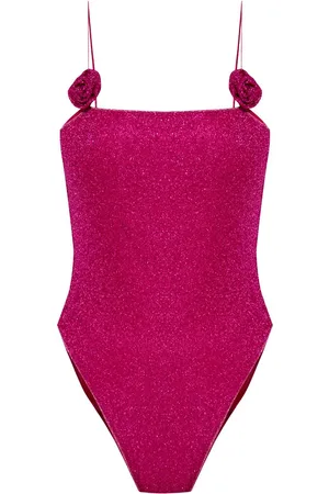 Oseree Bañador con aplique Lumière Rose