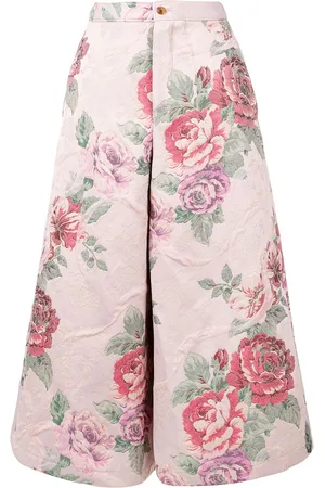 Comme des Garçons Culottes con motivo floral 1999