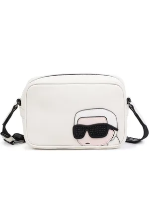 Karl Lagerfeld Bandolera con aplique Ikon Karl