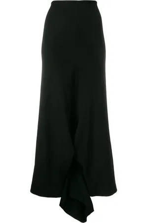 Comme des Garçons Pantalones anchos asimétricos drapeados