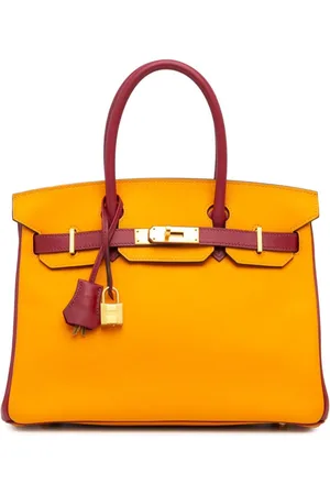 Hermès Bolso de mano HSS Special Order Birkin Retourne 30 de piel Swift bicolor 2017