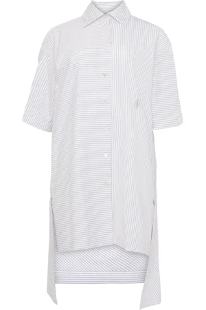 J.W.Anderson Vestido camisero con dobladillo