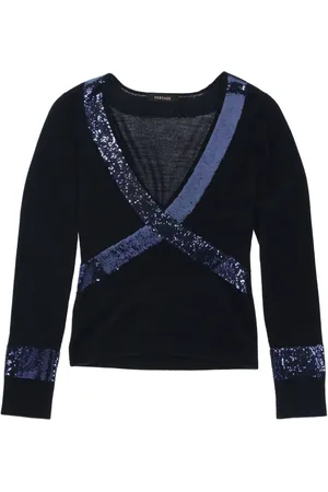 VERSACE Jersey con lentejuelas 1990