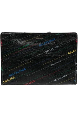 Balenciaga Bolso de mano con logo estampado