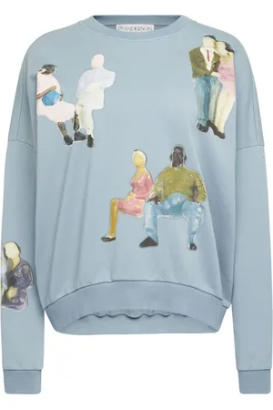 J.W.Anderson Sudadera con estampado de personas