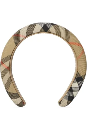 Burberry Diadema con estampado Check