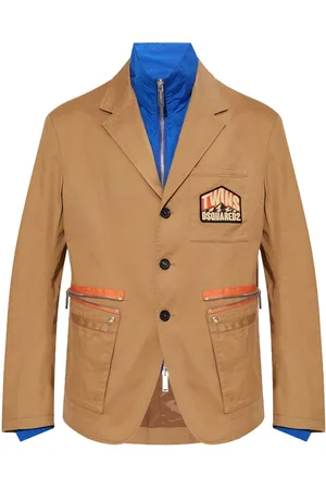 Dsquared2 Blazer con parche del logo
