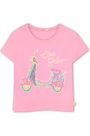 Billieblush Camiseta con detalle de lentejuelas
