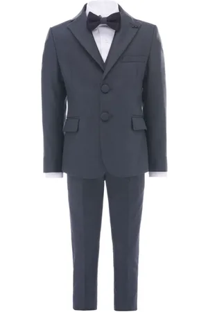 M. Moustache Traje de tres piezas con solapas de pico