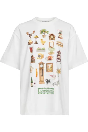 J.W.Anderson Camiseta con estampado Diorama