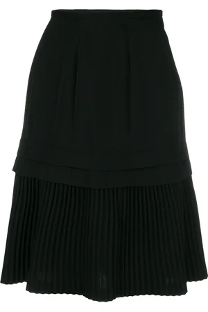 Comme des Garçons Falda en capas plisadas