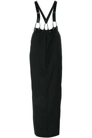 Jean Paul Gaultier Falda larga con tirantes