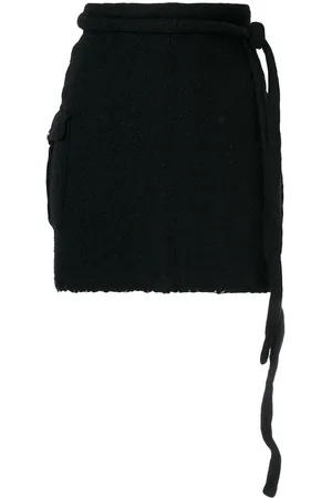 Comme des Garçons Falda cruzada de punto de 1994