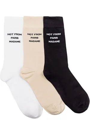 Drôle de Monsieur Pack de 3 pares de calcetines en intarsia