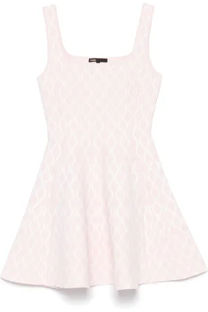 Maje Vestido corto de punto en jacquard