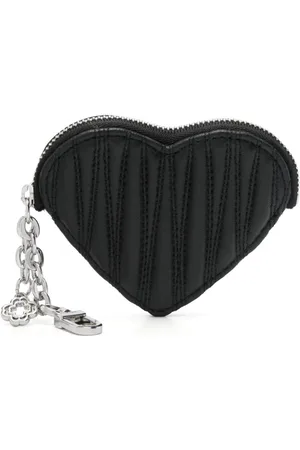 Maje Cartera acolchada con motivo de corazón